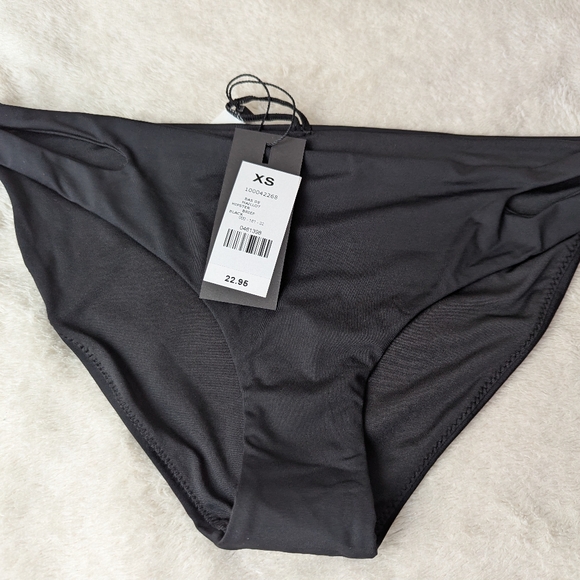 DYNAMITE Sexy Bikini Bottom Size XS Black - Picture 8 of 11